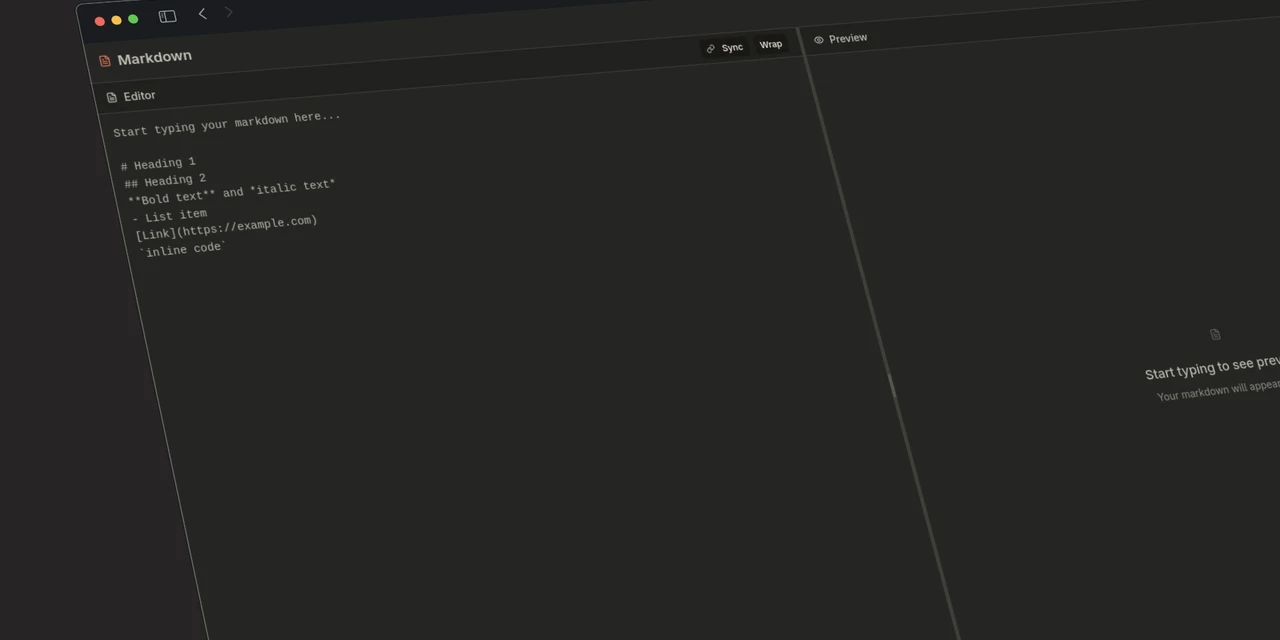 Markdown Editor